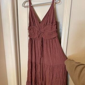 ARULA Dusty Rose Maxi Dress